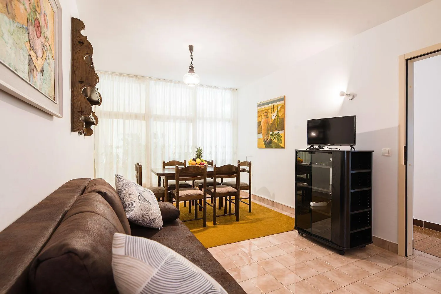 Charmantes Apartment Nur 200 Meter Zum Strand Mit Meerblick, Liegen, Grillbereich Selce