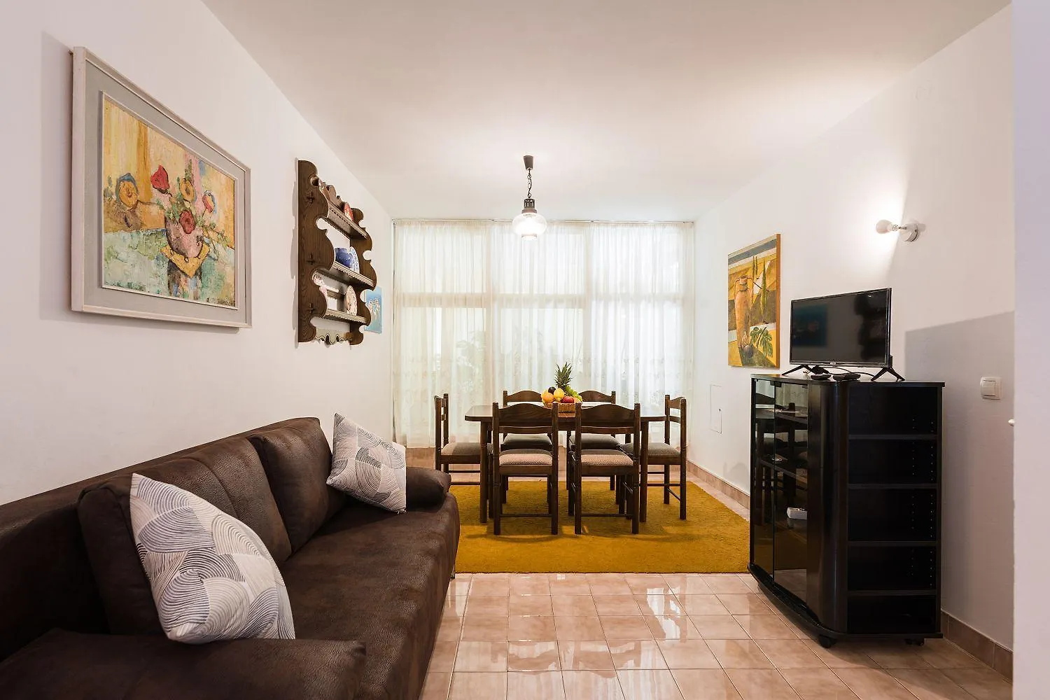 Charmantes Apartment Nur 200 Meter Zum Strand Mit Meerblick, Liegen, Grillbereich Selce